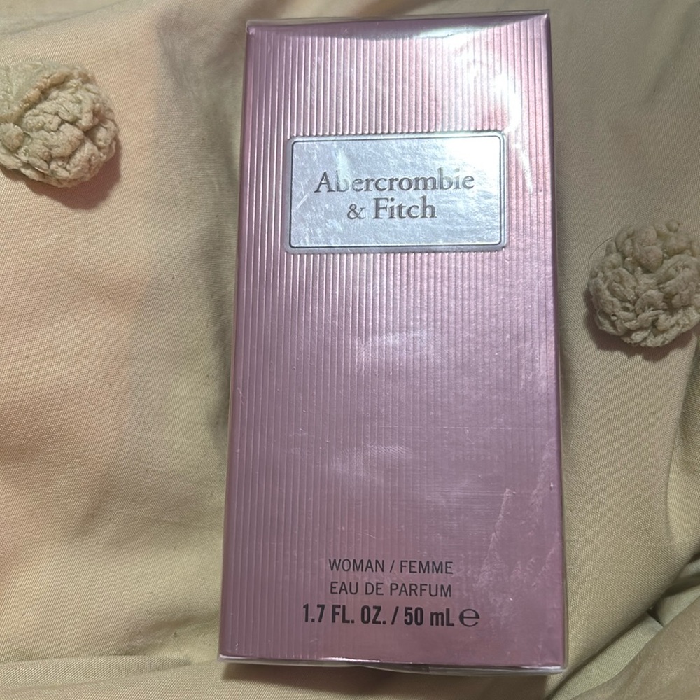 Abercrombie and Fitch woman eau de parfum 1.7fl oz. First instinct